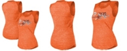 Majestic Women's Orange Cincinnati Bengals Retro Tri-Blend Raglan Muscle Tank Top